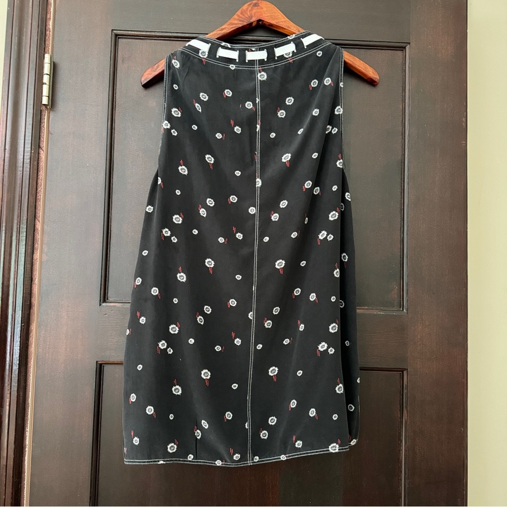 Proenza Schouler Sleeveless Printed Blouse - 10 - Picture 2 of 9